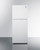 Summit FF1088W 10.1 Cu.Ft. White Top Mount Refrigerator-Freezer - 115 Volts