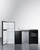 Summit ACK80HT 80" W Stainless Steel and Black Finish with Full Size Refrigerator-Freezer All-In-One Combination Kitchenette