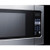 Summit SMBI27 24.38" W Stainless Steel Front Countertop Microwave Oven - 1200 Watts