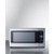 Summit SMBI27 24.38" W Stainless Steel Front Countertop Microwave Oven - 1200 Watts