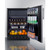 Summit CT66BK2SSRS 4.9 Cu.Ft Black Refrigerator-Freezer - 115 Volts