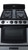 Summit RGH24RSS 24" W Stainless Steel Under Cabinet Convertible Range Natural Gas Range and Convertible Hood Set - 36,000 BTU