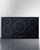 Summit SINC5B36B 36" W Black Finish EuroKera Glass Surface 5 Burners Induction Cooktop - 115 Volts