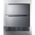 Summit SPR3032D 5.42 Cu. Ft. White Stainless Steel Solid All-Refrigerator - 115 Volts