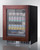 Summit SDHG2443PNR 3.5 Cu. Ft. Black Freestanding Undercounter Beverage Center - 115 Volts