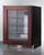 Summit SDHG2443PNR 3.5 Cu. Ft. Black Freestanding Undercounter Beverage Center - 115 Volts