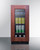 Summit ALBV15PNR 2.3 Cu. Ft. Black Freestanding Undercounter Commercial Beverage Center - 115 Volts
