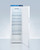 Summit ACR1601WNSF456 15.53 Cu. Ft. White Upright Healthcare Refrigerator - 115 Volts