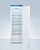 Summit ACR1601WNSF456 15.53 Cu. Ft. White Upright Healthcare Refrigerator - 115 Volts