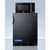 Summit MRF66BKA 5.1 Cu. Ft. Black Microwave or Refrigerator-Freezer Combination - 115 Volts