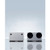 Summit MRF66BKA 5.1 Cu. Ft. Black Microwave or Refrigerator-Freezer Combination - 115 Volts