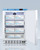 Summit ACR51WNSF456 3.88 Cu. Ft. White Built-In Healthcare Refrigerator - 115 Volts