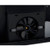 Summit HC20BB 20" W Black Under Cabinet Range Hood - 115 Volts