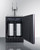 Summit SBC7BRSIFNCF2 24" Wide Black Stainless Steel Nitro Coffee Kegerator - 115 Volts