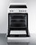 Summit REXT24W 24" W White Exterior Cabinet Electric Smooth-Top Range - 240 Volts