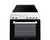 Summit REXT24W 24" W White Exterior Cabinet Electric Smooth-Top Range - 240 Volts