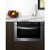 Summit MDR245SS 1.2 Cu. Ft. Black Stainless Steel Door Gray Cabinet Drawer Microwave - 115 Volts