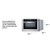 Summit MDR245SS 1.2 Cu. Ft. Black Stainless Steel Door Gray Cabinet Drawer Microwave - 115 Volts