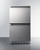 Summit ADRD18 3.4 Cu. Ft. Stainless Steel Undercounter Freestanding All-Refrigerator - 115 Volts