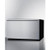 Summit SDR30 2.5 Cu. Ft. Stainless Steel Single Drawer All-Refrigerator - 115 Volts