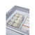Summit NOVA35GDC 11.7 Cu. Ft. White Stainless Steel Free Standing Ice Cream Freezer - 115 Volts