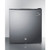 Summit MB42SS 17.63" W Black Stainless Steel Solid Door Compact Minibar - 115 Volts