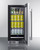 Summit SDHR1534 1.8 Cu. Ft. Stainless Steel Solid Door Undercounter All-Refrigerator - 115 Volts