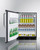 Summit FF6BK7BZADALHD 5.5 Cu.Ft White All-Refrigerator - 115 Volts