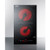 Summit CRH2BT30230 11.88" W Black Finish Ceramic Glass Surface 2 Burners Electric Radiant Cooktop - 230 Volts