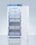 Summit ACR1011WNSF456 9.88 Cu. Ft. White Upright Healthcare Refrigerator - 115 Volts