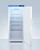 Summit ACR1011WNSF456 9.88 Cu. Ft. White Upright Healthcare Refrigerator - 115 Volts