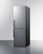 Summit FFBF235PL 24"W Stainless Steel Freezer-Refrigerator - 115V, 10.8 Cu. Ft.