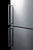 Summit FFBF235PL 24"W Stainless Steel Freezer-Refrigerator - 115V, 10.8 Cu. Ft.