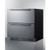 Summit SPR3032DADA 5.42 Cu. Ft. White Stainless Steel Solid All-Refrigerator - 115 Volts