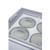 Summit NOVA45GDC 14.1 Cu. Ft. White Stainless Steel Free Standing Ice Cream Freezer - 115 Volts