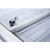 Summit NOVA45GDC 14.1 Cu. Ft. White Stainless Steel Free Standing Ice Cream Freezer - 115 Volts