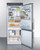 Summit FFBF279SSXIMH72 14.6 Cu.Ft. Full Size Bottom Freezer Refrigerator - 115 Volts