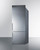 Summit FFBF279SSXIMH72 14.6 Cu.Ft. Full Size Bottom Freezer Refrigerator - 115 Volts