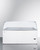 Summit NOVA53GDC 17.8 Cu. Ft. White Stainless Steel Free Standing Ice Cream Freezer - 115 Volts