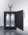 Summit SBC7BRSWK2 5.3 Cu. Ft. Stainless Steel Height Adjustable Wine Kegerator - 115 Volts