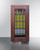 Summit SDHG1533PNR 1.9 Cu. Ft. Black Hinged Door Undercounter Beverage Center - 115 Volts