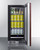 Summit SDHR1534PNR 1.8 Cu. Ft. Stainless Steel Solid Door Undercounter All-Refrigerator - 115 Volts