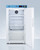 Summit ACR31WNSF456 3.17 Cu. Ft. White Upright Healthcare Refrigerator - 115 Volts
