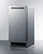 Summit BIM26H32 15" W Stainless Steel Full Size Crescent Cube Air-Cooled Undercounter Icemaker - 115 Volts