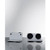 Summit MRF1089PLA 10.1 Cu. Ft. Black Microwave or Refrigerator-Freezer Combination with Allocator - 115 Volts