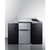 Summit CK55ADASINKL 54.13" W Stainless Steel and Black Finish Sink Left Side All-In-One Combination Kitchenette -115 Volts