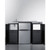 Summit CK55ADASINKL 54.13" W Stainless Steel and Black Finish Sink Left Side All-In-One Combination Kitchenette -115 Volts