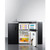 Summit CK55ADASINKL 54.13" W Stainless Steel and Black Finish Sink Left Side All-In-One Combination Kitchenette -115 Volts