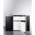 Summit CK55ADASINKL 54.13" W Stainless Steel and Black Finish Sink Left Side All-In-One Combination Kitchenette -115 Volts