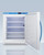 Summit AFZ5PVBIADAMC 3.88 Cu. Ft. White Breast Milk Freezer - 115 Volts
